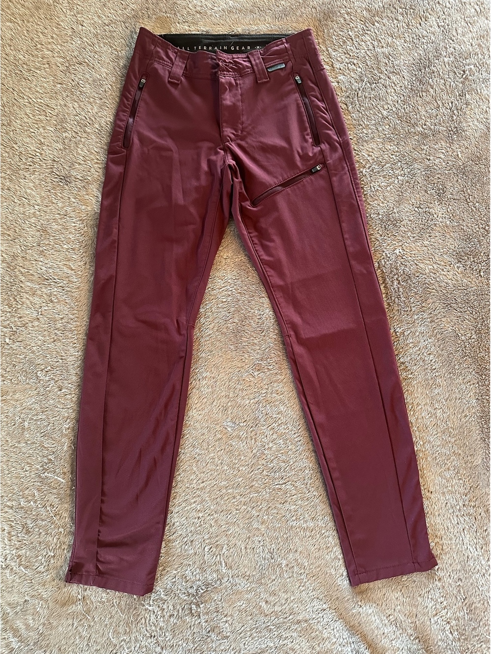 Wrangler ATG Women's Dynamic Comfort Hiking Pants - Burgundy - Size M